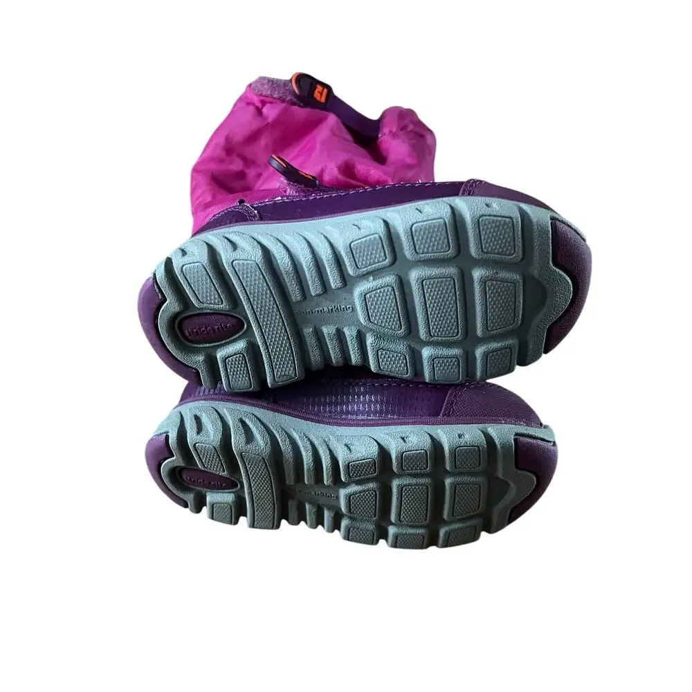Stride Rite Made 2 Play Girls Sneaker Boots - Pink/Purple Size 5.5M Toddler